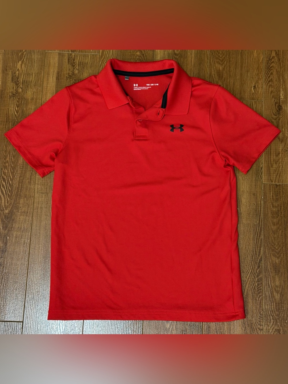 Boy’s Under Armour Tech Performance Polo Shirt - Size Youth Medium